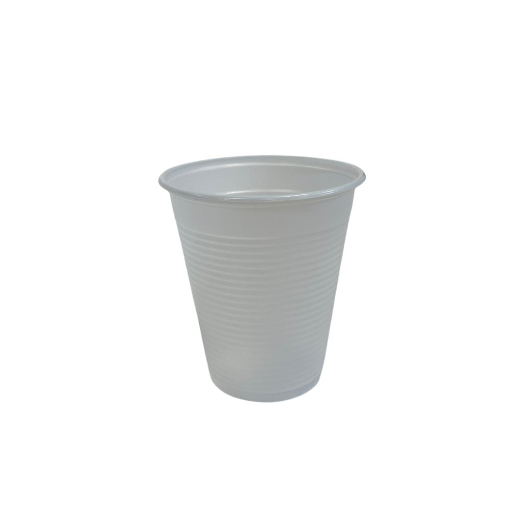 3 Pacotes de Copo de 180ml Branco PS Totalplast com 100 unidades - e - dona