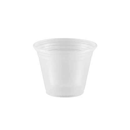 3 Pacotes de Copo de 80ml Translúcido Boca 6 Copaza com 100 unidades ideal para café - e - dona