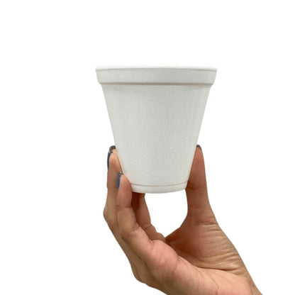 4 Pacotes de Copo de isopor Térmico 200ml Linha Replast Ultra com 25 unidades - e - dona