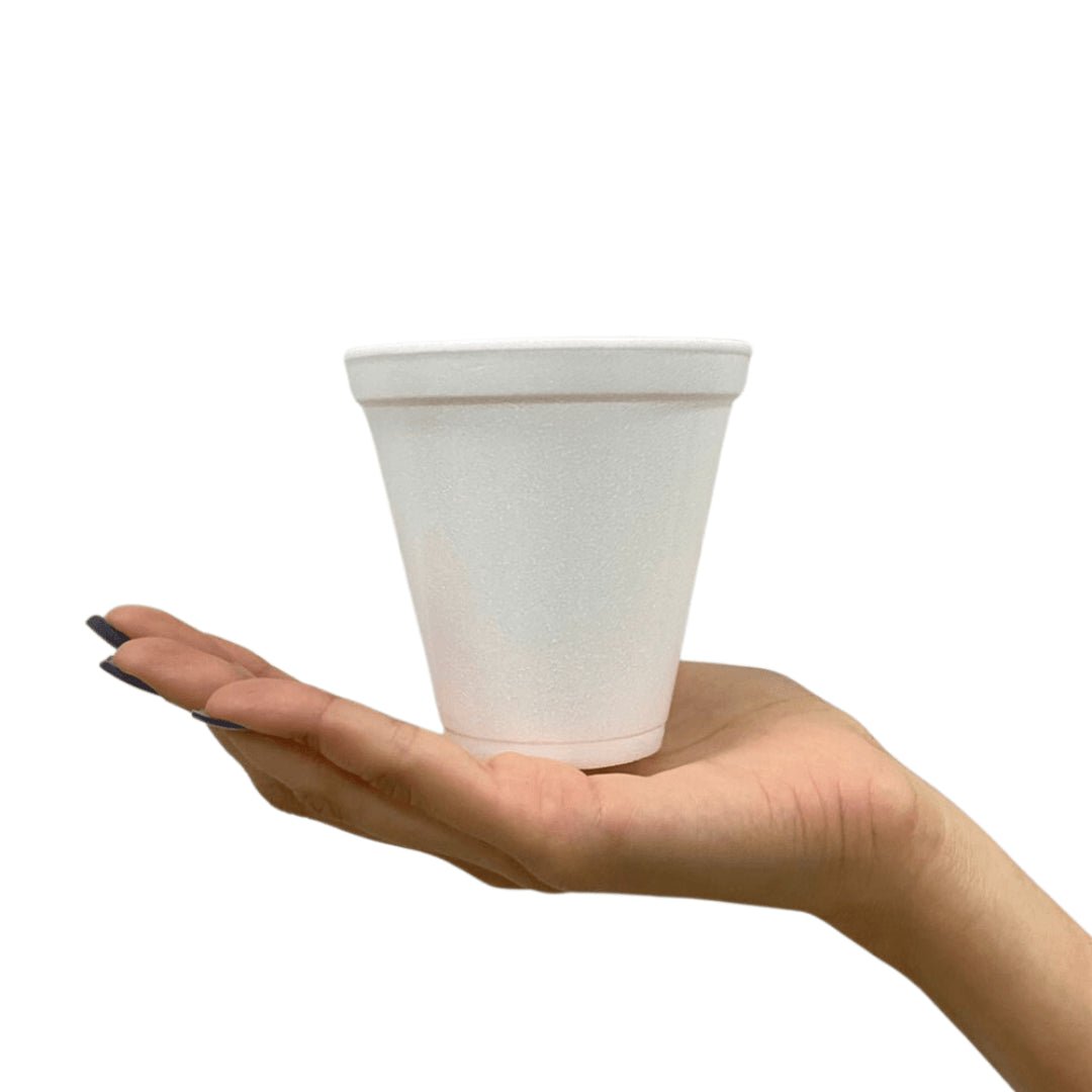 4 Pacotes de Copo de isopor Térmico 200ml Linha Replast Ultra com 25 unidades - e - dona