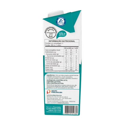 Leite Semidesnatado Piracanjuba 1L