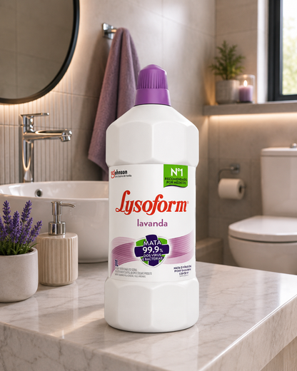 Desinfetante Lysoform Lavanda 1 Litro