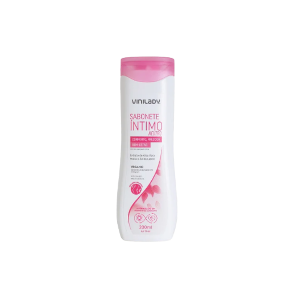 Sabonete Íntimo 200ml Neutro ViniLady