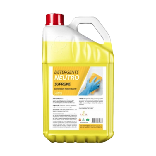 Detergente Neutro Concentrado Supreme Riccel 5 Litros