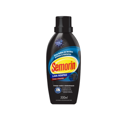 Lava Roupas Pretas e Escuras 500ml – Semorin