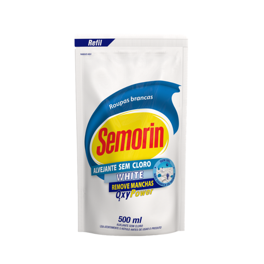 Alvejante Sem Cloro White 500ml – Semorin