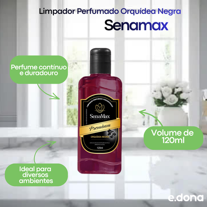 Limpador Perfumado 120ml Orquídea Negra Senamax