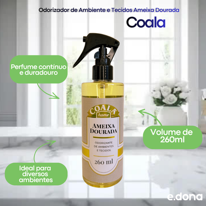 Odorizador de Ambiente e Tecidos Coala 260ml Ameixa Dourada