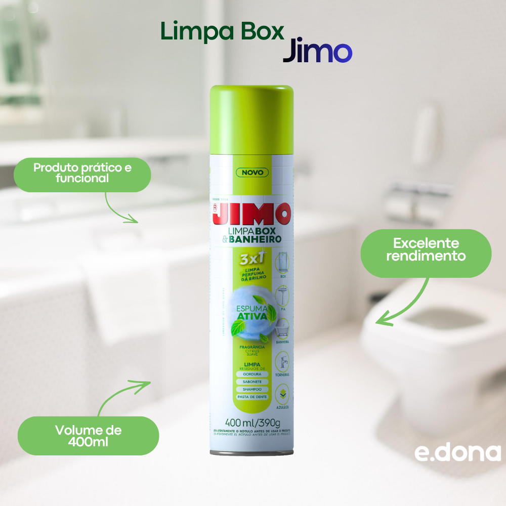 Limpa Box 400ml Aerosol - Jimo