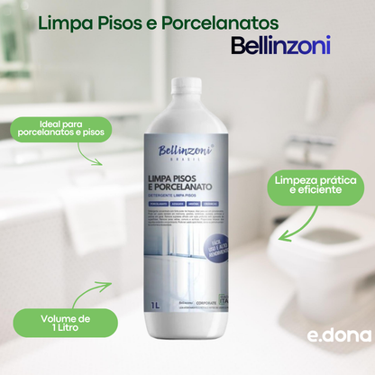 Limpa Pisos e Porcelanatos 1L Bellinzoni