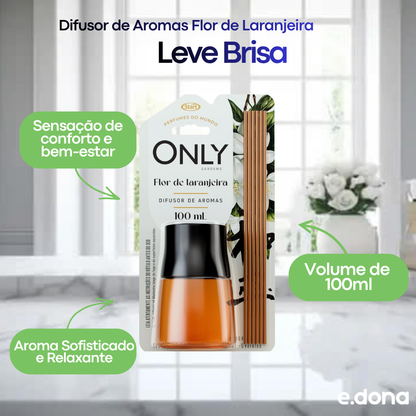 Difusor de Aromas 100ml Flor de Laranjeira Only