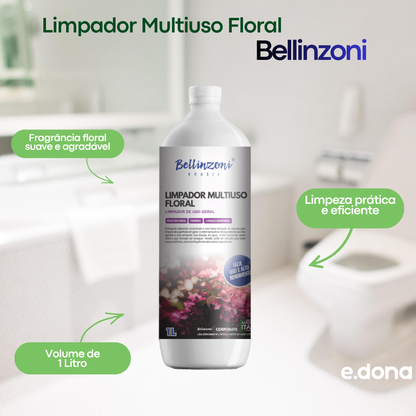 Limpador Multiuso 1L Floral Bellizoni