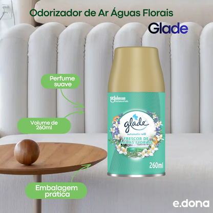 Odorizador de Ar Águas Florais Glade Refil 260ml Promocional