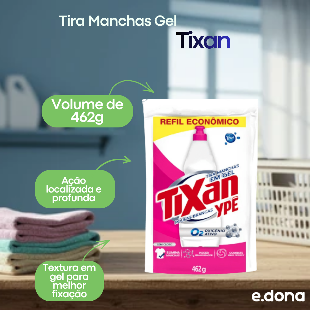 Tira Manchas Gel 462g Tixan Refil