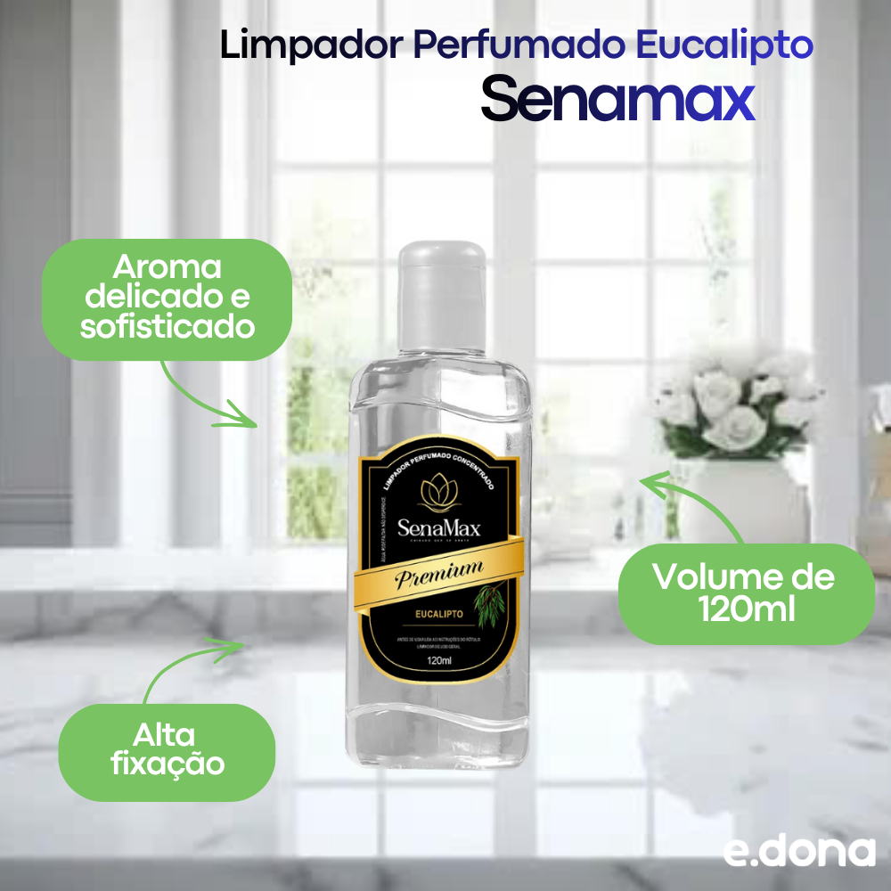 Limpador Perfumado 120ml Eucalipto Senamax