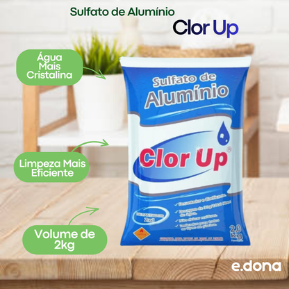 Sulfato de Alumínio 2kg Clor Up