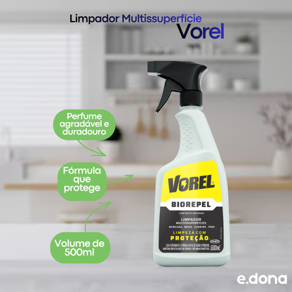 Limpador Multissuperfície Vorel 500ml