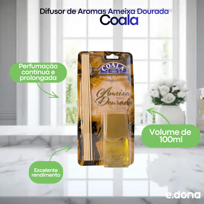 Difusor de Aromas 100ml Ameixa Dourada Coala