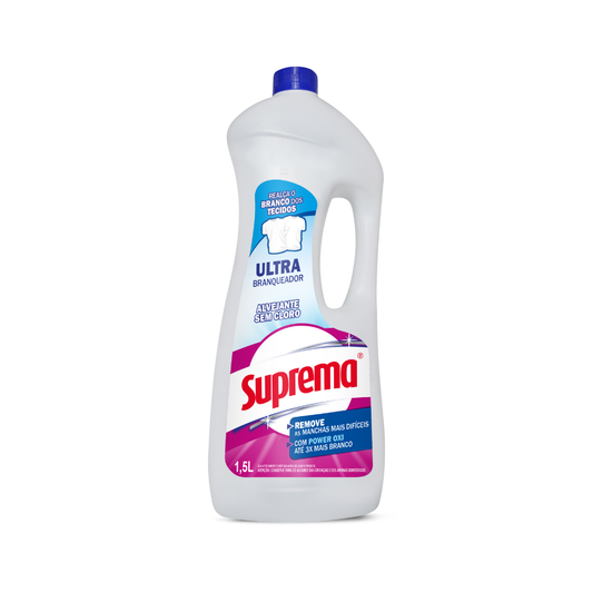 Alvejante Sem Cloro Ultra Branqueador Suprema 1,5L