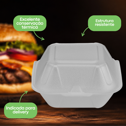 Hamburgueira de Isopor Bom Apetite BH03
