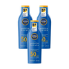 Kit com 3 Protetores Solar NIVEA Sun FPS 50 125ml