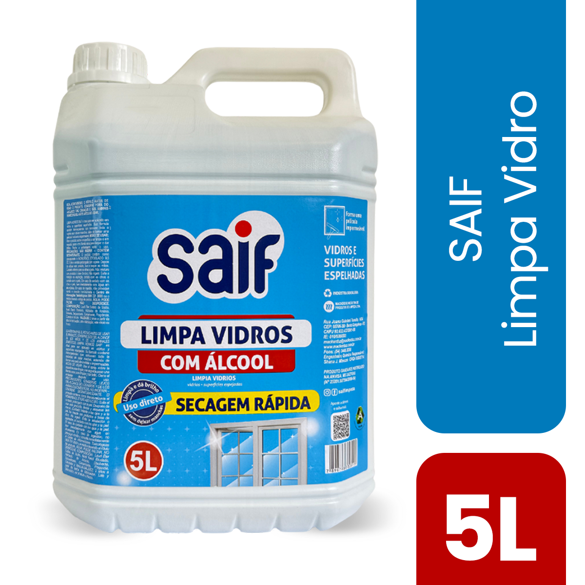 Limpa Vidros 5 litros Saif