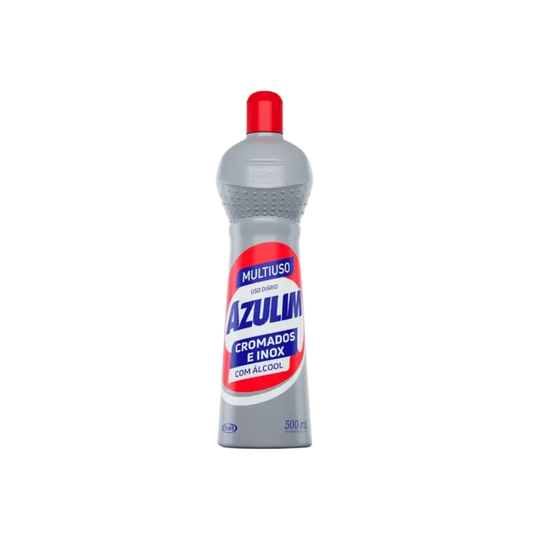 Multiuso com Álcool Azulim 500ml Ideal para Cromados e Inox