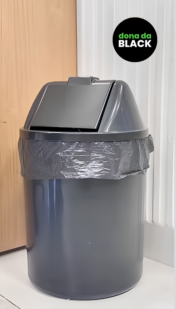 Lixeira 12L com Tampa Basculante
