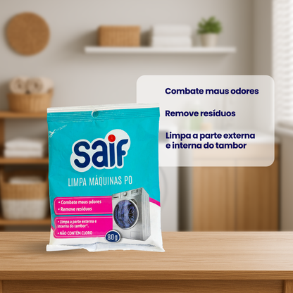 Limpa Máquinas Pó 80g Saif