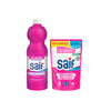 Kit Alvejante S/ Cloro 1 Litro + Refil  500ml Saif