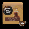 Cápsula Dolce Gusto Chocolate Alpino com 10