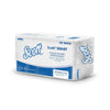 Papel Interfolha 100% celulose 21,5x19,2cm  2 dobras folha simples Scott Smart com 1.000 folhas