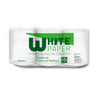 Papel Toalha Bobina Branco White Paper com 6 rolos de 200 metros