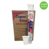 Copo de 180ml Branco PP  Ultra Copos Replast com 2.500 unidades