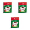 Kit 3 Pacotes de Filtros de Papel Melitta 103 com 30 unidades