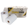 Papel Toalha Bobina 100% celulose Pandafree com 6 rolos de 200 metros