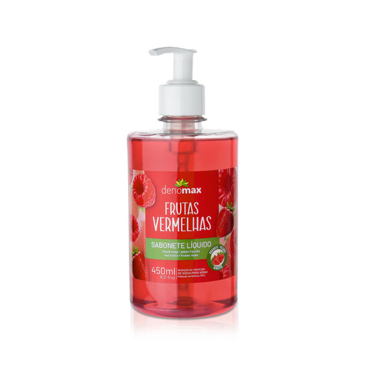 Sabonete 450ml Frutas Vermelhas Denomax