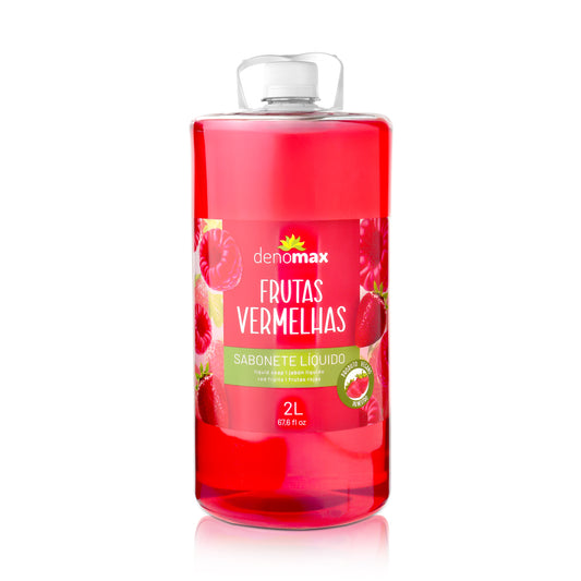 Sabonete Líquido 2 Litros Frutas Vermelhas Denomax