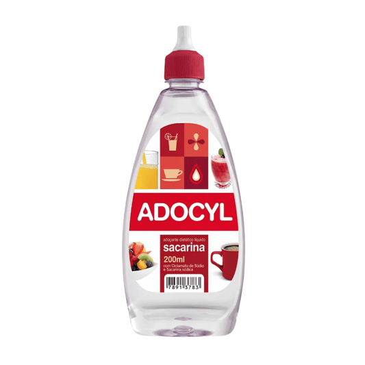 Adoçante Líquido 200ml Adocyl Sacarina - e - dona