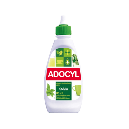 Adoçante Líquido 80ml Adocyl Stevia - e - dona