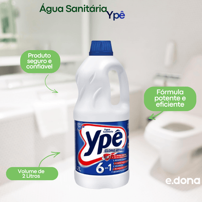 Água Sanitária 2L Ypê - e - dona