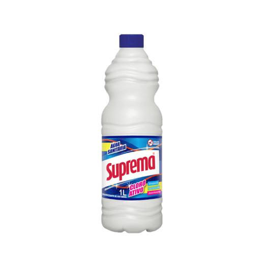 Água Sanitária com cloro ativo Suprema 1 Litro - e - dona