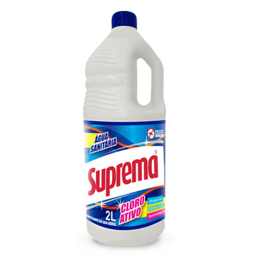 Água Sanitária com cloro ativo Suprema 2 Litros - e - dona