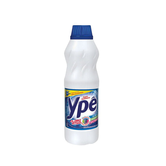Água sanitária com cloro ativo Ypê 1 Litro - e - dona
