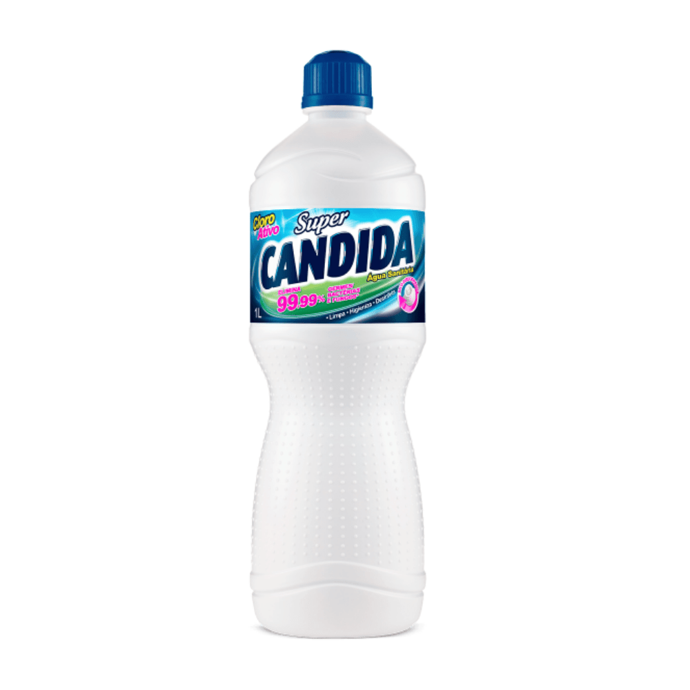 Água sanitária Super Candida 1 Litro - e - dona
