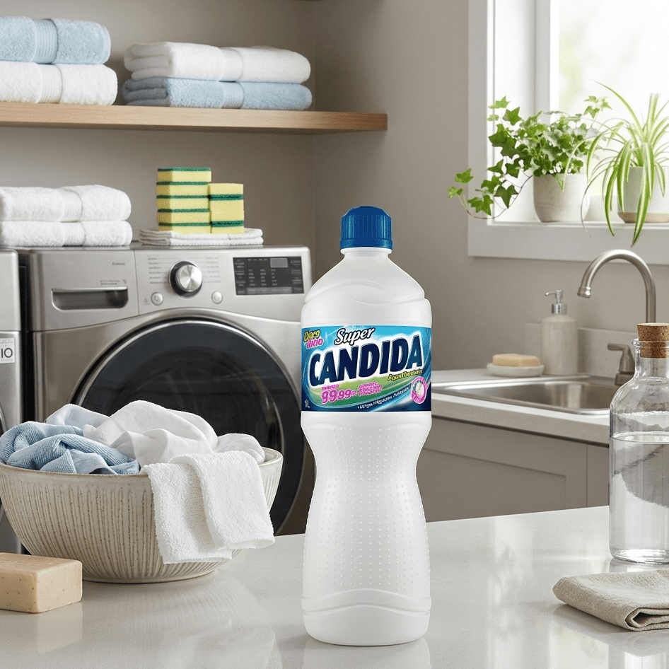 Água sanitária Super Candida 1 Litro - e - dona