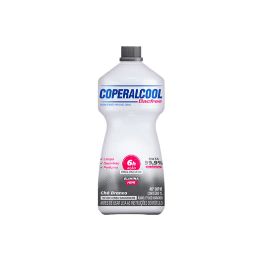 ALCOOL COPERALCOOL BACFREE CHÁ BRANCO 1L - e - dona