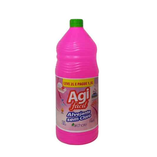 Alvejante 2L Agi Fácil Sem Cloro Flash Archote - e - dona