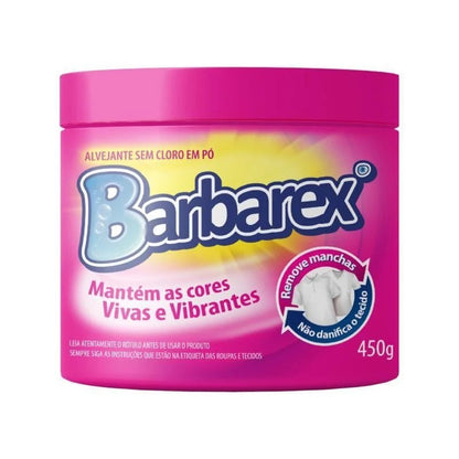 Alvejante em Pó Sem Cloro 450g Barbarex - e - dona