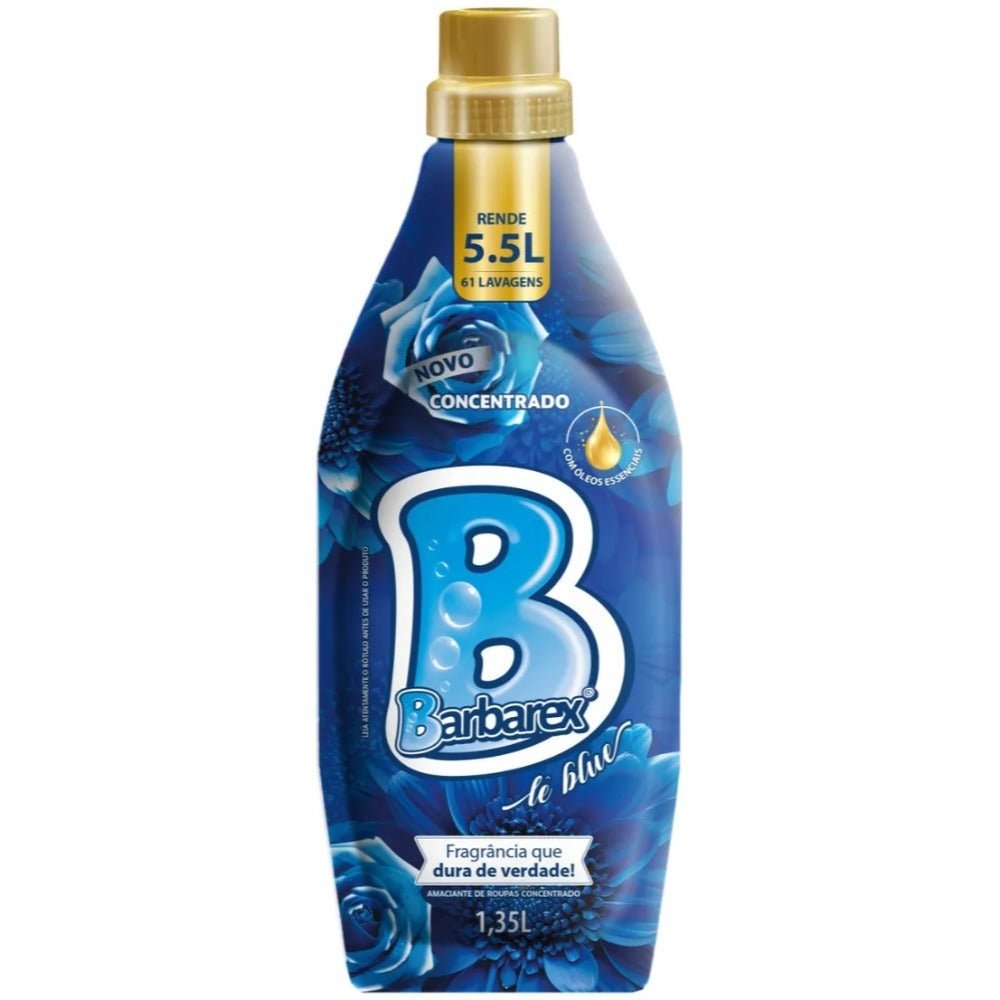Amaciante 1,350L Barbarex Le Blue - e - dona